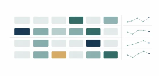 Longitudinal judge matrix preview